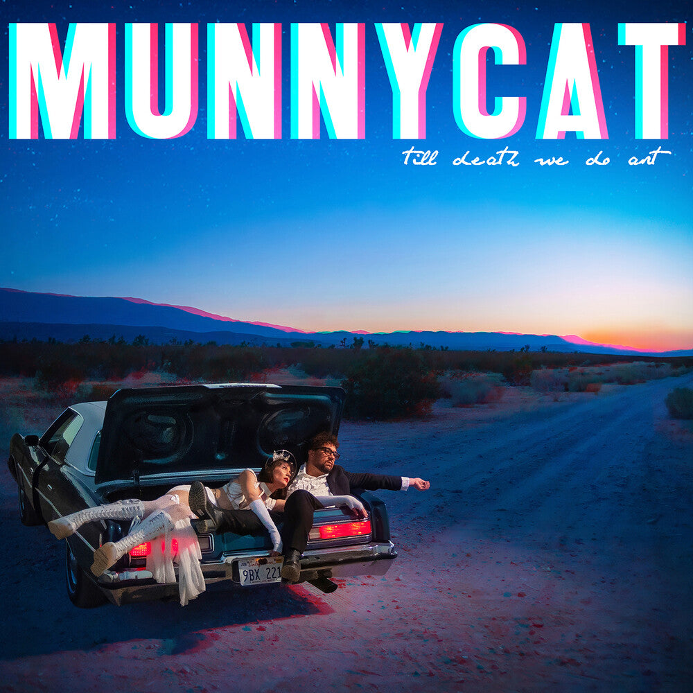 Munnycat - Till Death We Do Art - Split Red/Blue Transparent [LP] [New Vinyl]
