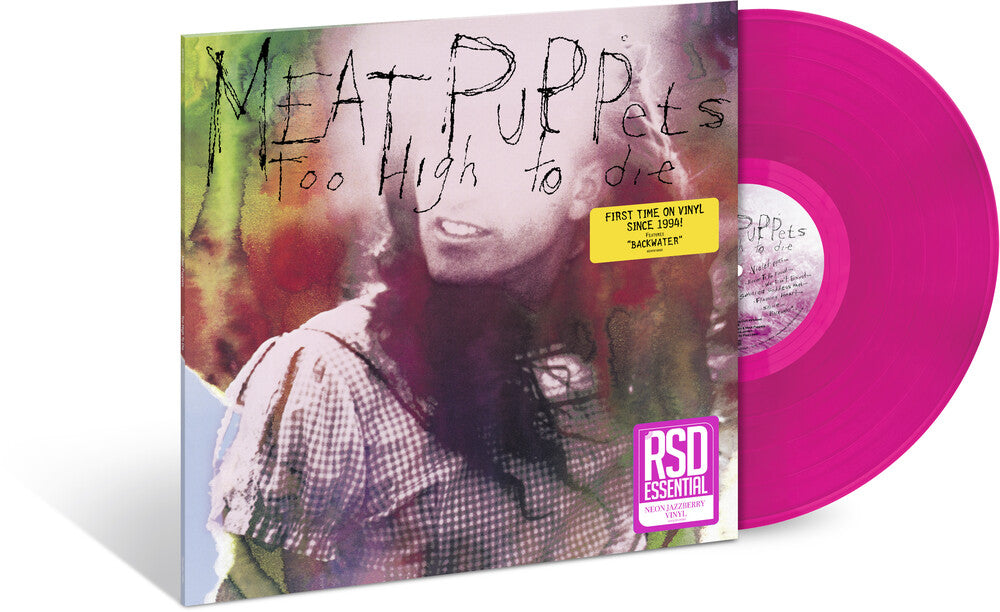 Meat Puppets - Too High To Die -  [1LPxNeon JazzBerry] [New Vinyl]