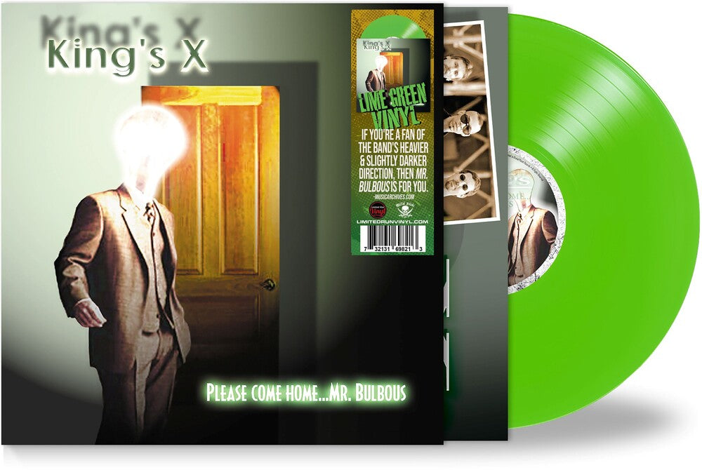 King's X - Please Come Home...Mr. Bulbous - Green [Colored Vinyl] [New Vinyl]
