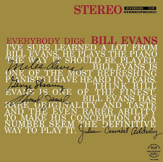 Evans, Bill - Everybody Digs Bill Evans - UHQCD [CD] [New CD]