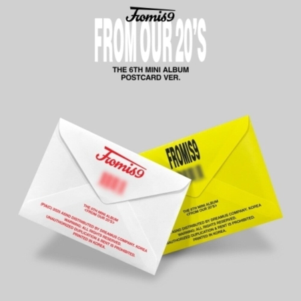 fromis_9 - From Our 20's - Postcard Version (Pcrd) (Phot) [CD] [New CD]