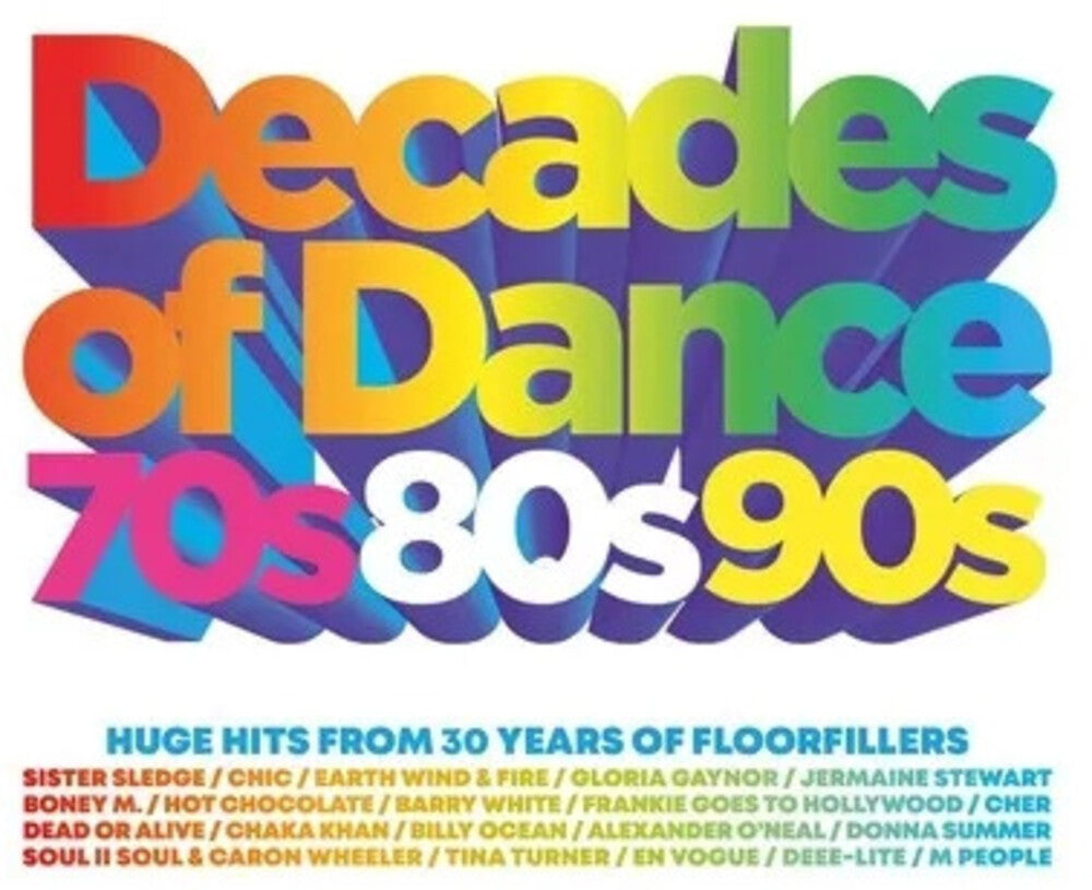 Decades Of Dance: 70s 80s 90s / Various (Uk) - Decades Of Dance: 70s 80s 90s / Various (Uk) [CD] [New CD]