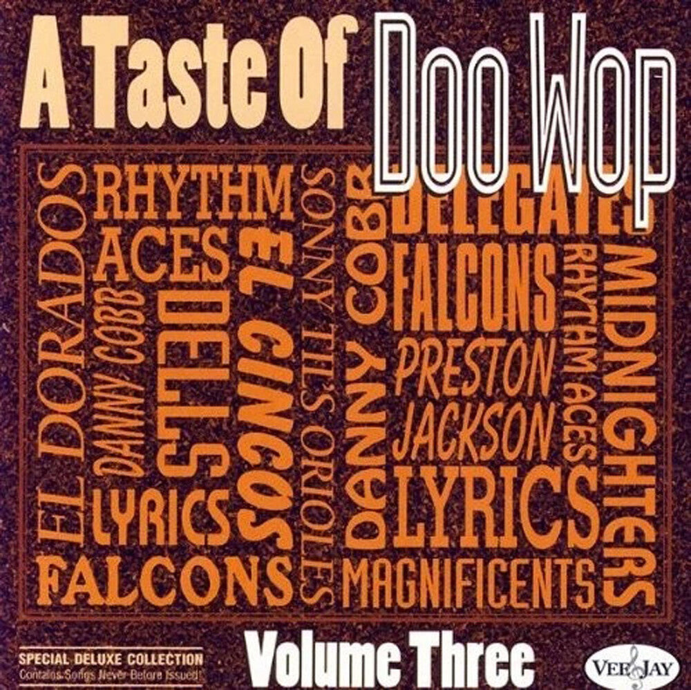 Taste Of Doo Wop Vol. 3 / Various - Taste Of Doo Wop Vol. 3 / Various Music CD