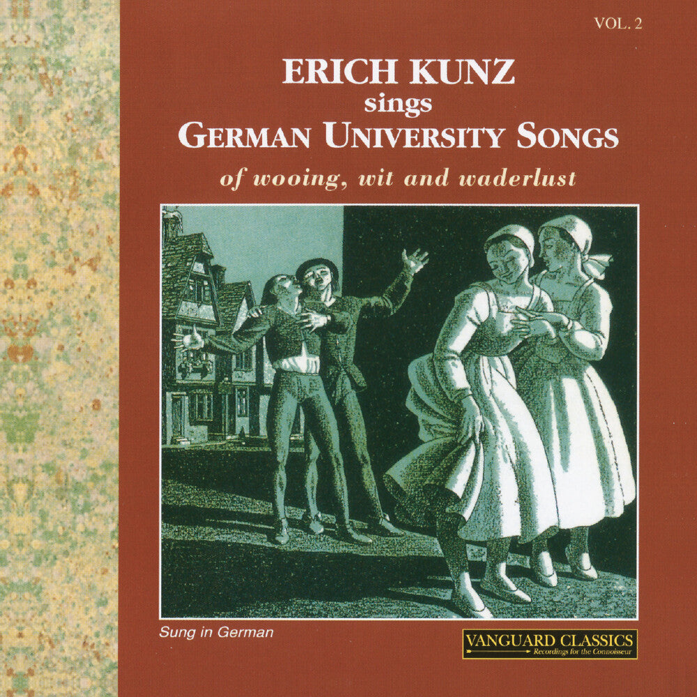Erich Kunz - German University Songs Vol. 2 Music CD