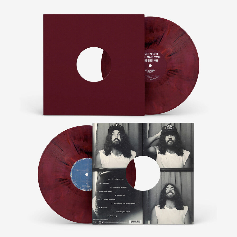 Hazlett - Last Night You Said You Missed Me (Blk) [Colored Vinyl] [New Vinyl]