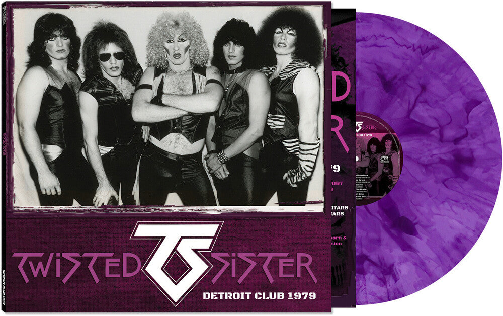 Twisted Sister - Detroit Club 1979 [Purple Marble LP] [New Vinyl]
