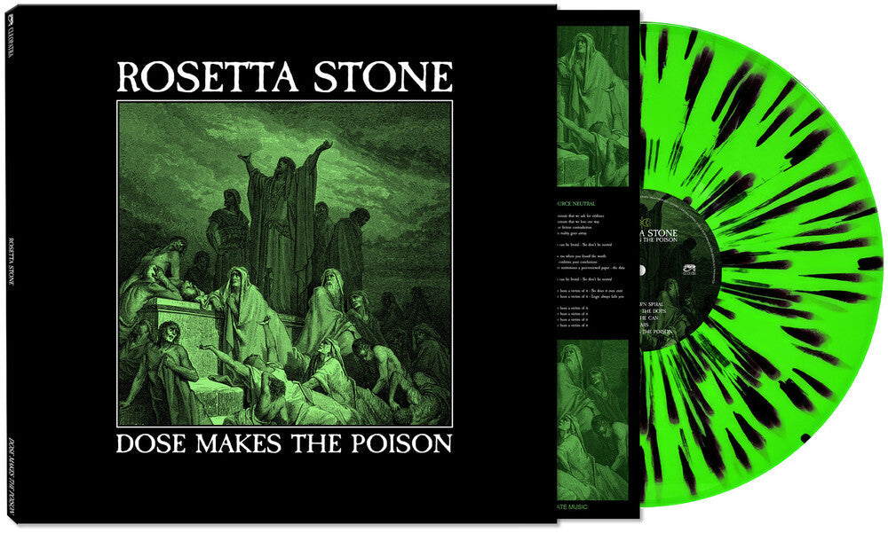 Rosetta Stone - Dose Makes The Poison [Green/Black Splatter LP] [New Vinyl]