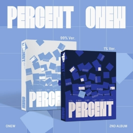 Onew - Percent - Photobook Version - Random Cover (Post) [CD] [New CD]