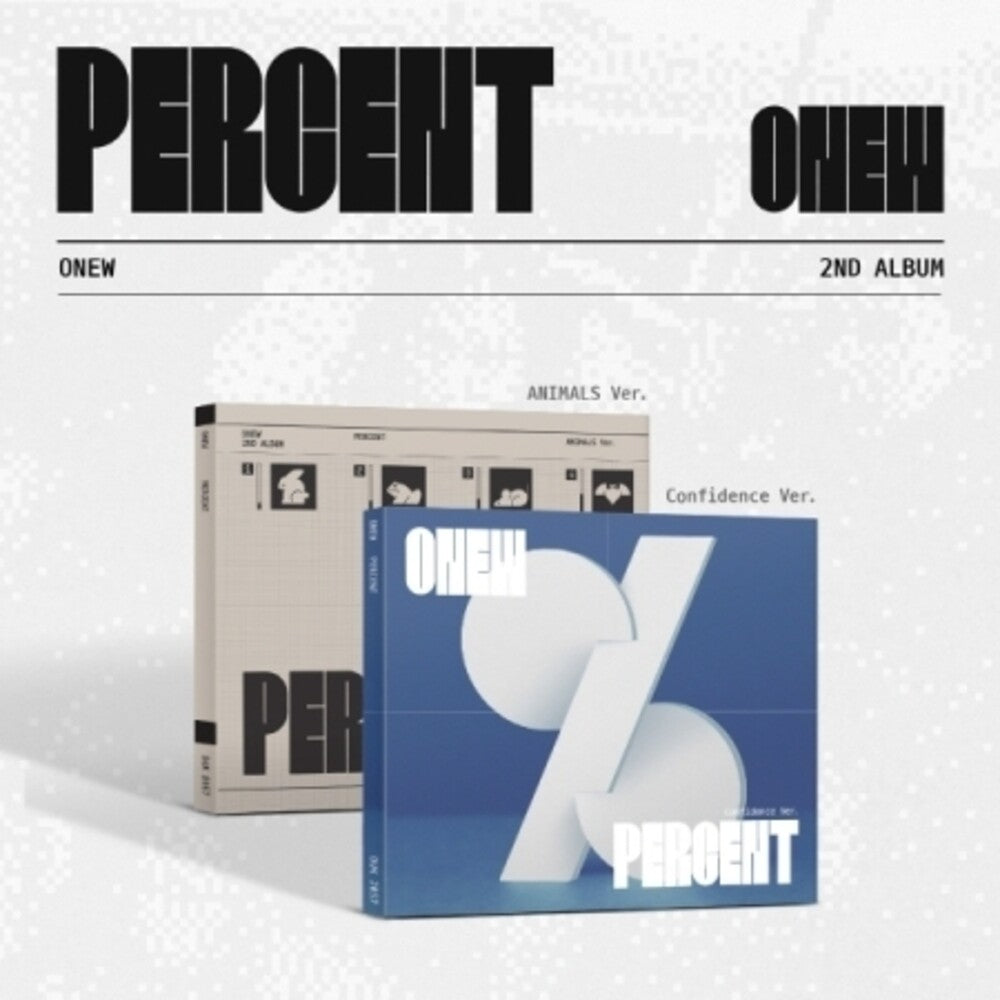 Onew - Percent - Digipack Version - Random Cover (Phob) [CD] [New CD]
