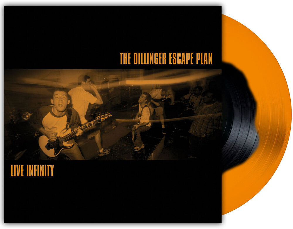 THE DILLINGER ESCAPE PLAN	 - Live Infinity -  [Black inside of orange krush vinyl] [New Vinyl]