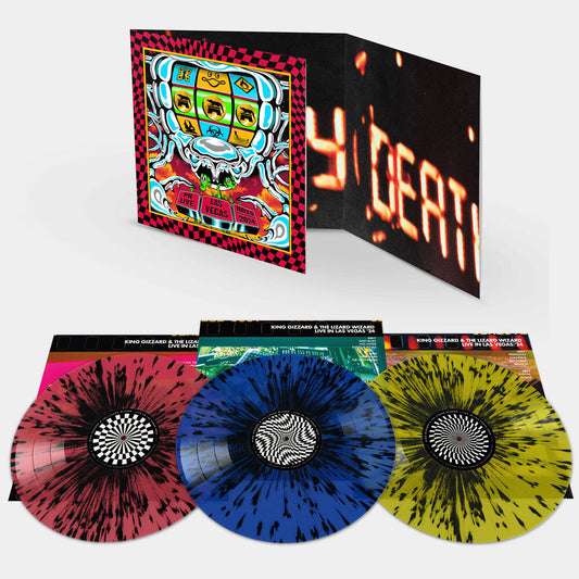 King Gizzard And The Lizard Wizard - King Gizzard - Live In Las Vegas '24 (Blue) [Colored Vinyl] [New Vinyl]