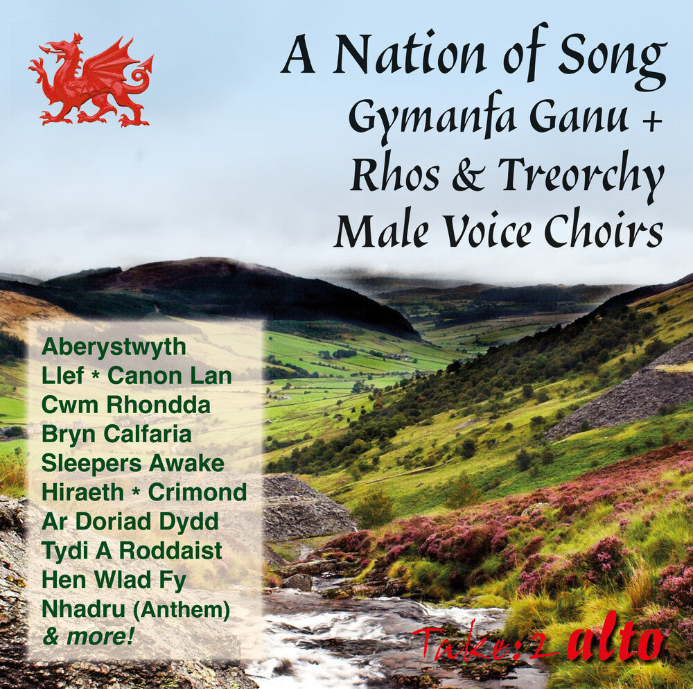 Rhos Male Voice / Treorchy Male Voice Choirs - Nation Sings: Welsh Song Festival [CD] [New CD]