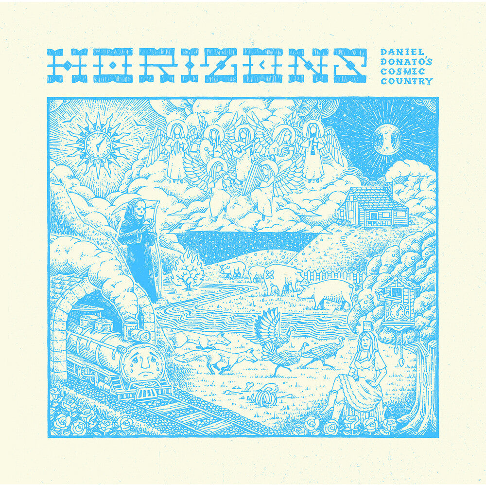 Daniel Donato - Horizons - Clear Blue (Blue) [Clear Vinyl] [New Vinyl]