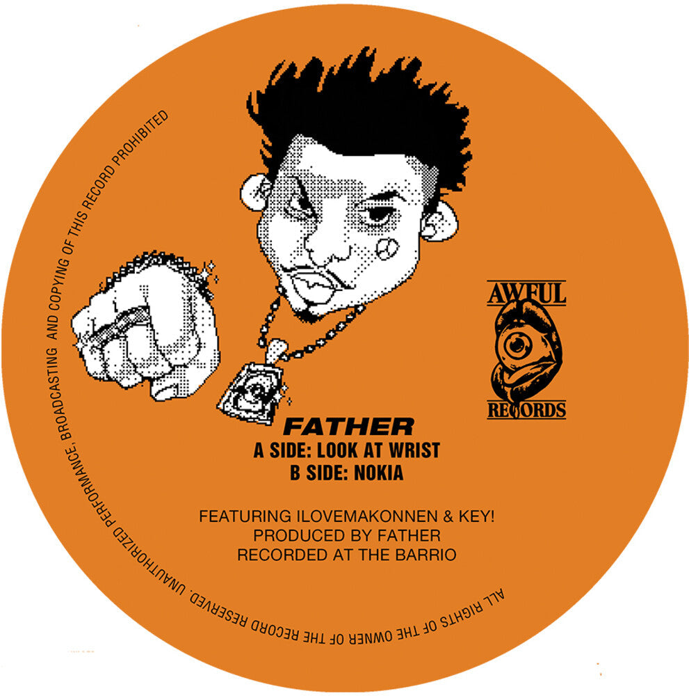 Father - Look At Wrist b/w Nokia [Picture disc featuring unique artwork on each side.] [New Vinyl]