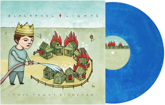 Blackpool Lights - This Town's Disaster (Blue) [Colored Vinyl] (Pnk) [New Vinyl]