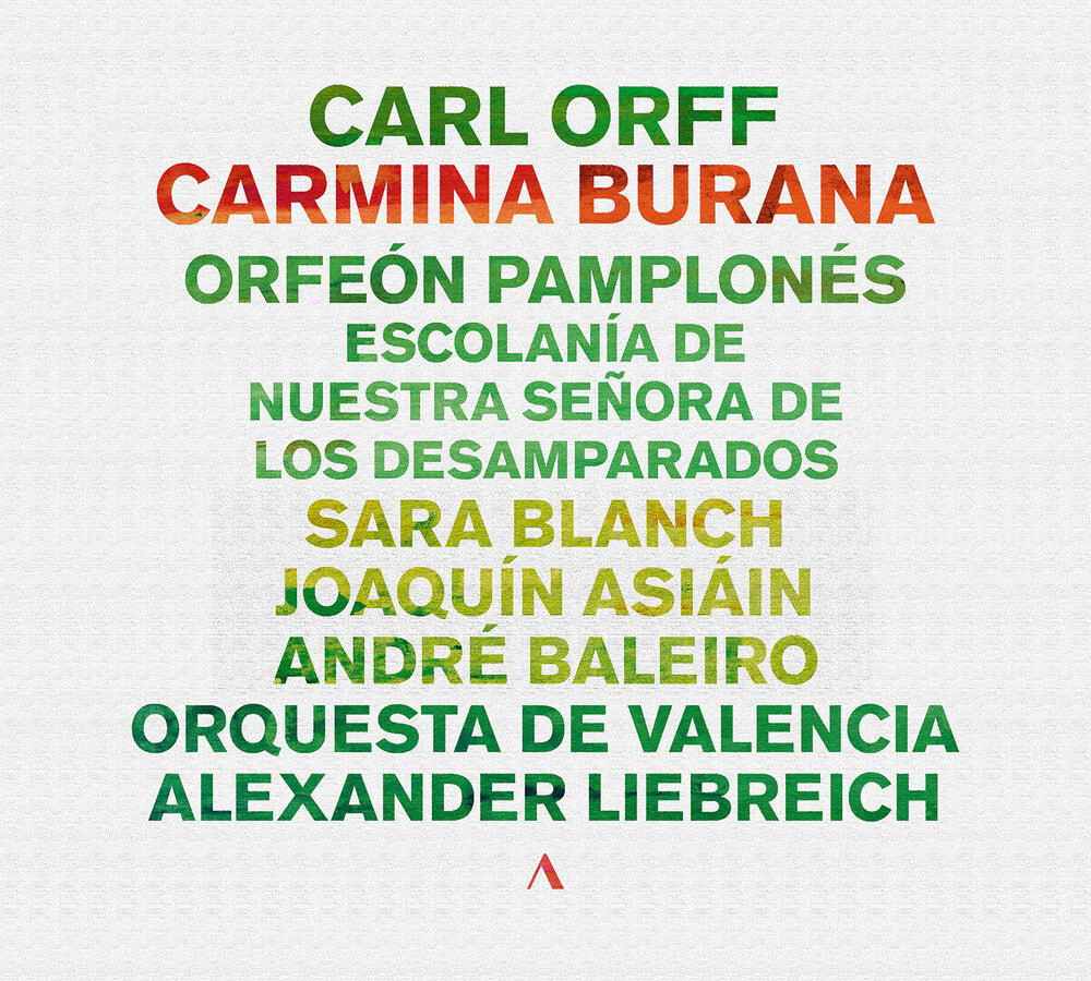 Pamplones, Orfeon - Carl Orff: Carmina Burana [CD] [New CD]