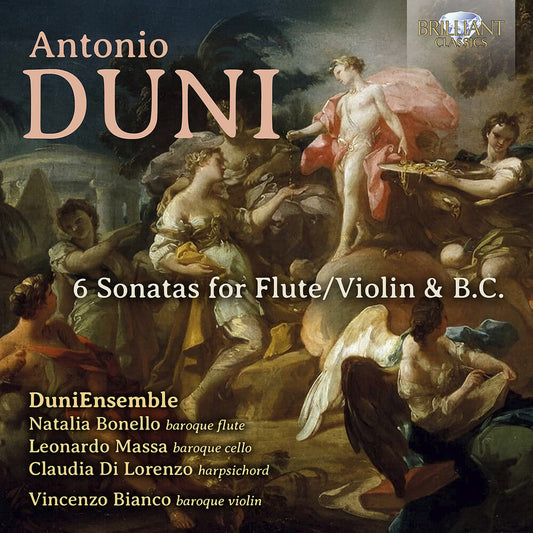 DuniEnsemble - Duni: 6 Sons For Flute/Violin & B.C. [CD] [New CD]