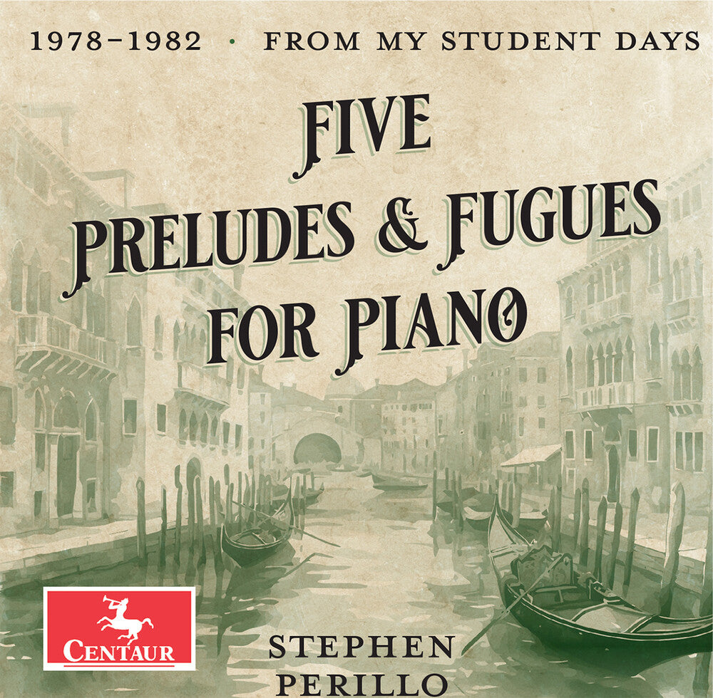 Stephen Perillo - Five Preludes & Fugues For Pno [CD] [New CD]
