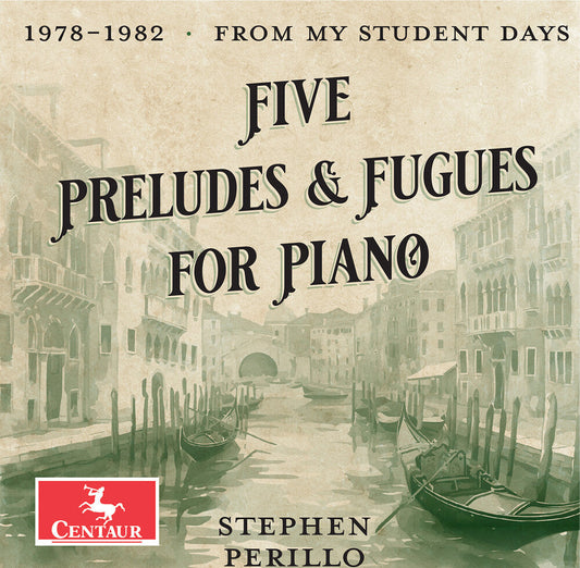Stephen Perillo - Five Preludes & Fugues For Pno [CD] [New CD]