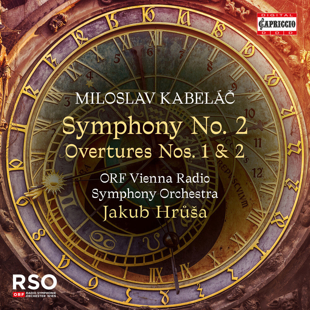 ORF Vienna Radio Symphony Orchestra - Miloslav Kabelac: Sym No. 2 Overtures [CD] [New CD]