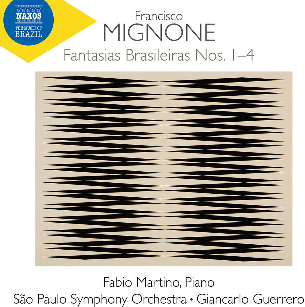 Fabio Martino - Mignone: Fantasias Brasileiras Nos. 1-4 [CD] [New CD]