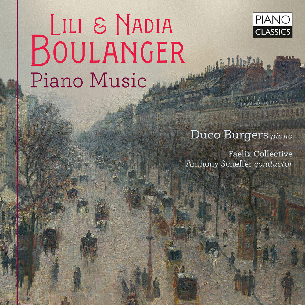 Duco Burgers - Lili & Nadia Boulanger: Pno Music [CD] [New CD]