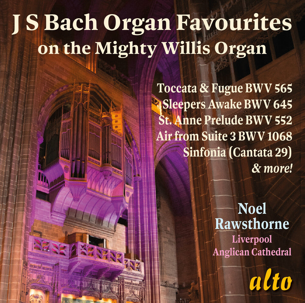 Noel Rawsthorne - J.S. Bach: Organ Favourites [CD] [New CD]