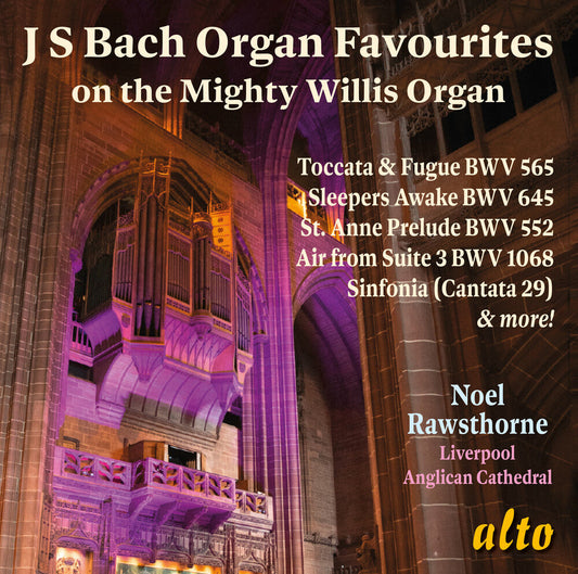 Noel Rawsthorne - J.S. Bach: Organ Favourites [CD] [New CD]
