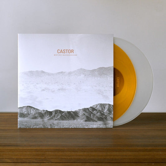 Castor - Moving Backgrounds - Orange [Colored Vinyl] [Clear Vinyl] (Gate) [New Vinyl]