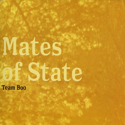 Mates Of State - Team Boo - Yellow [Colored Vinyl] (Ylw) [Download Included] [Reissue] [New Vinyl]