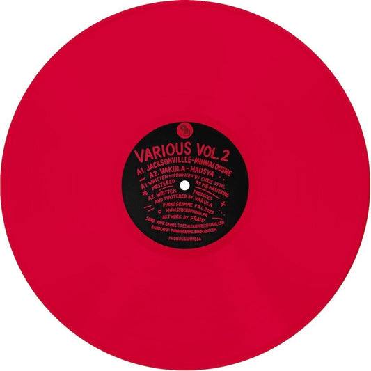 Phonogramme Vol. 2 / Various (Colv) (Red) - Phonogramme Vol. 2 / Various [Colored Vinyl] (Red) [New Vinyl]