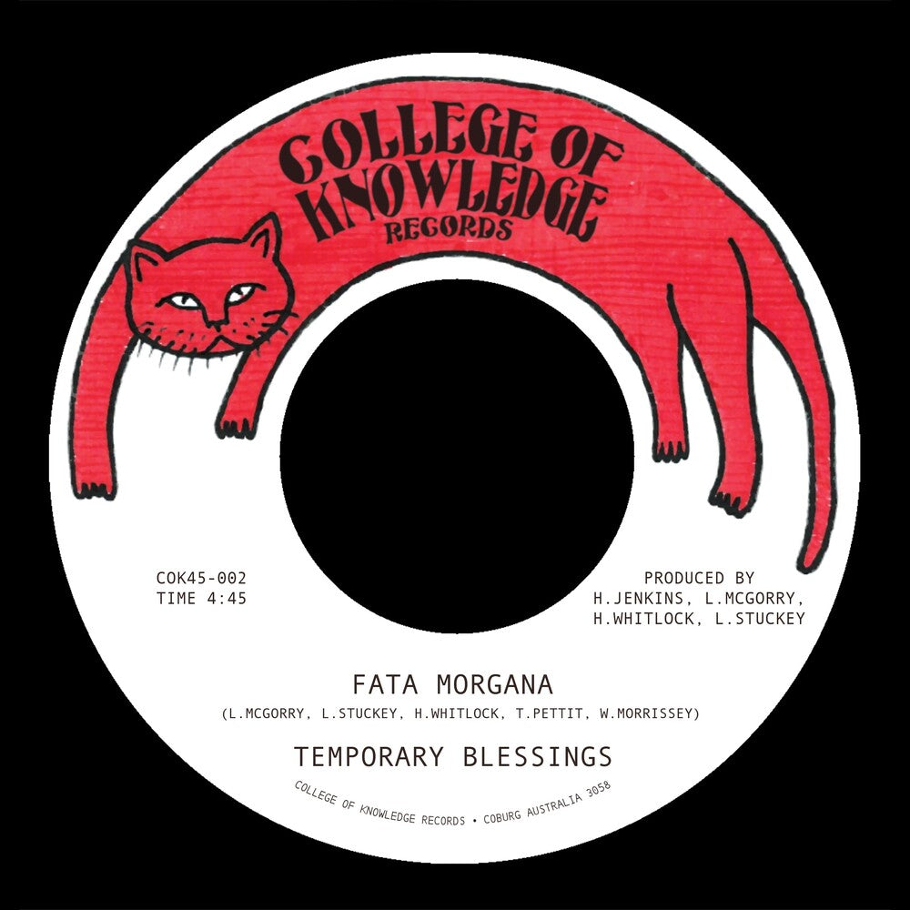 Temporary Blessings - Fata Morgana B/W Silence Leaves An Open Wound [7" Vinyl] [New Vinyl]