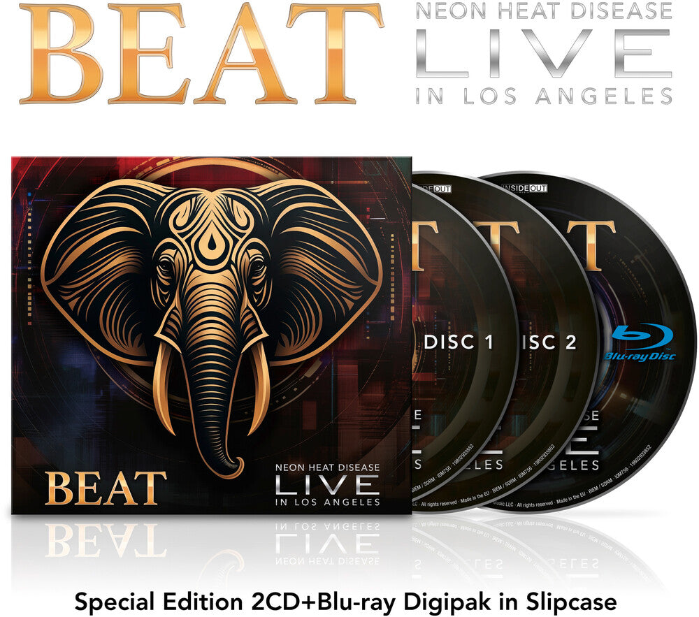 Beat - LIVE [2CD+Blu-ray] [New CD]