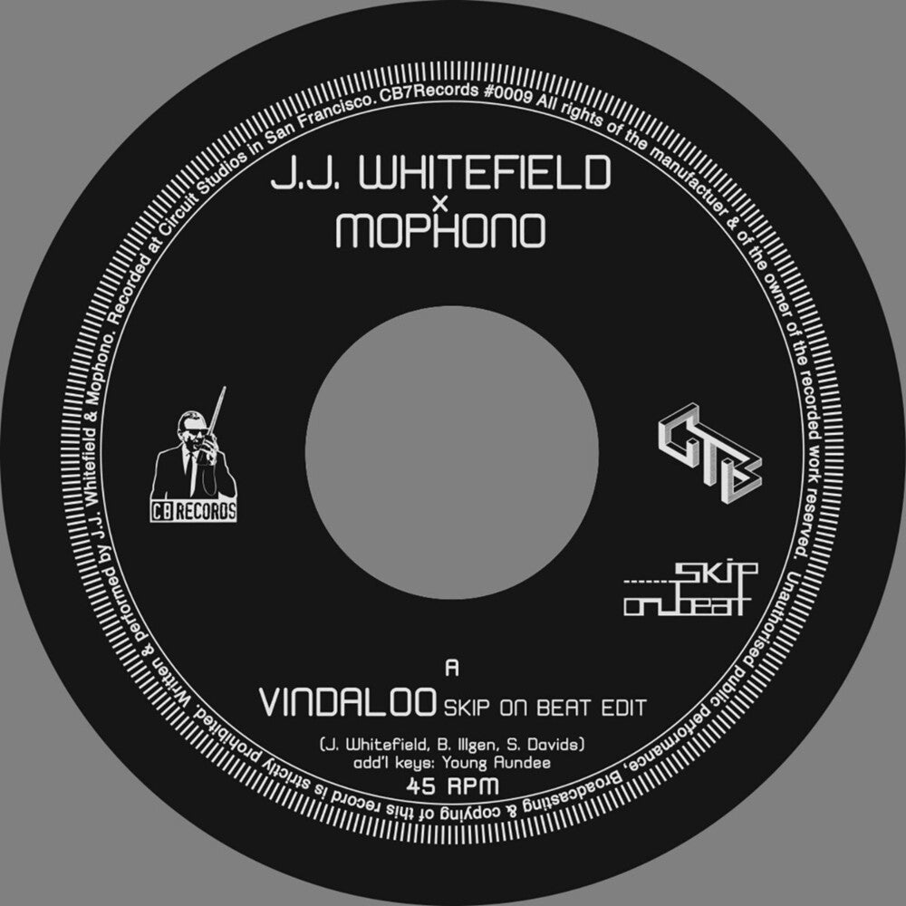 JJ Whitefield & Mophono - Vindaloo [7" Vinyl]
