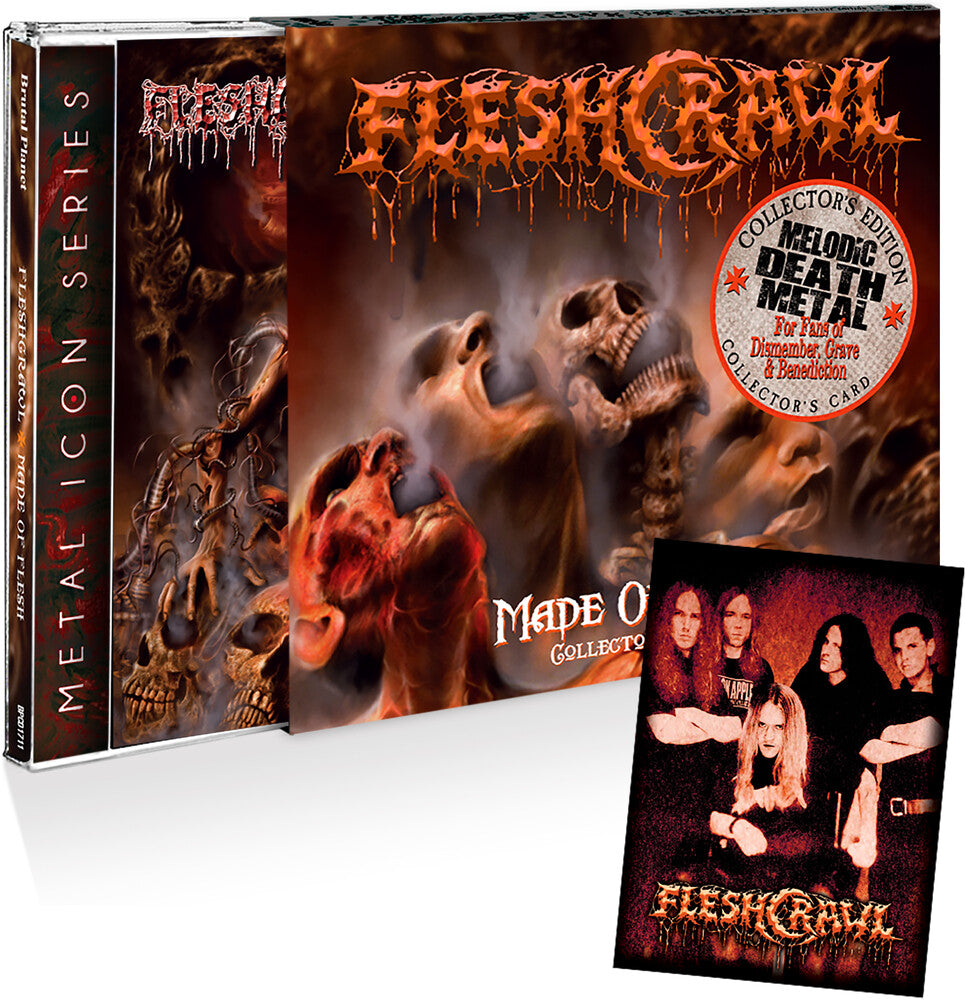 Fleshcrawl - Made Of Flesh [Limited Edition] (Coll) [Remastered] [New CD]