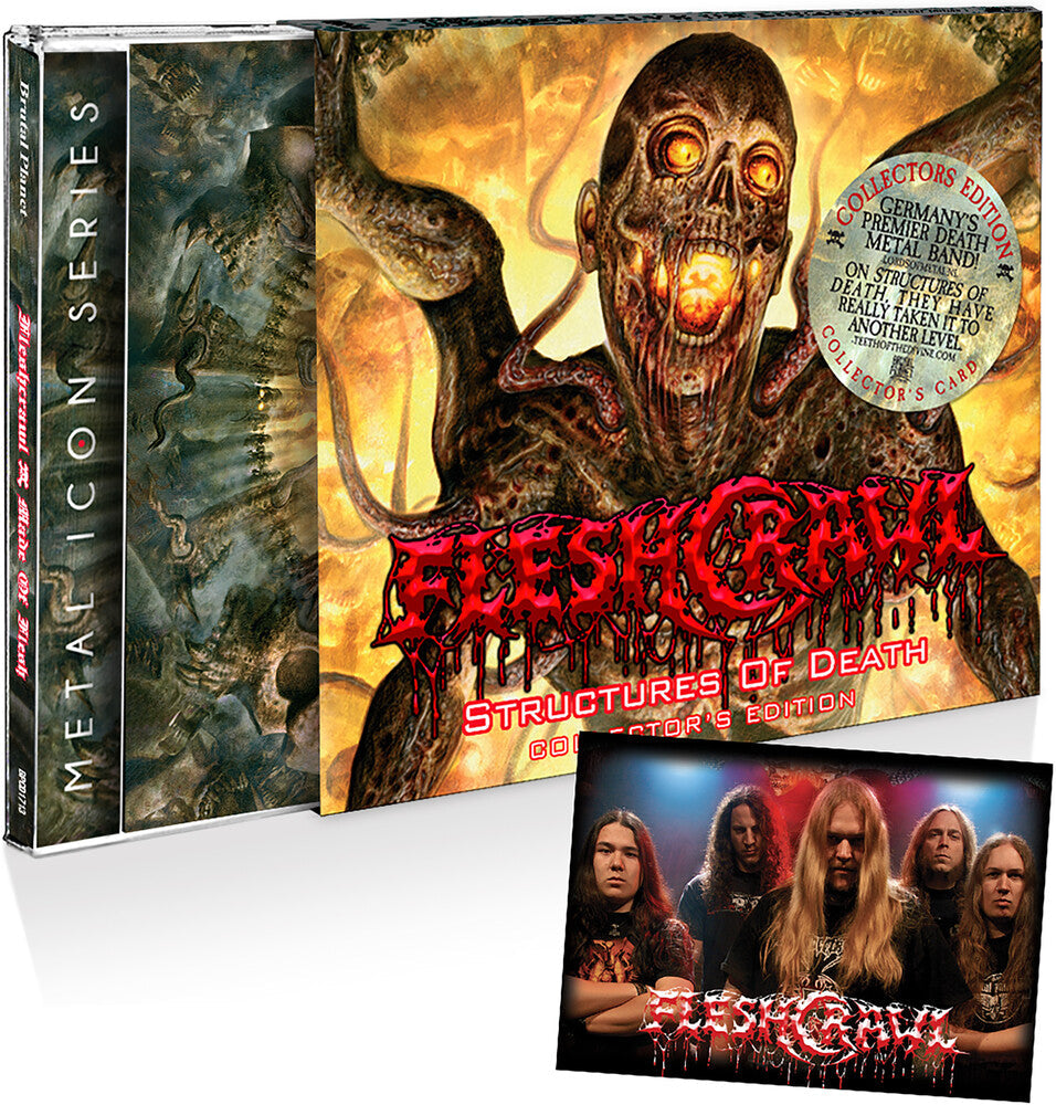 Fleshcrawl - Structures Of Death [Limited Edition] (Coll) [Remastered] [New CD]