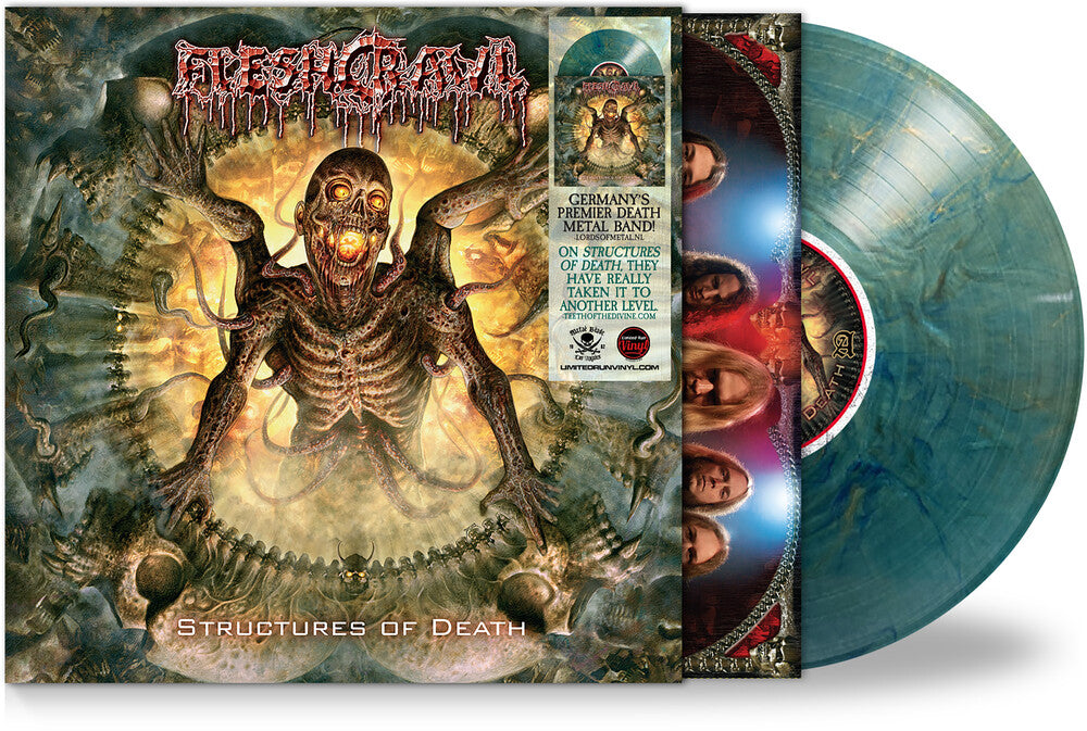 Fleshcrawl - Structures Of Death [Colored Vinyl] [Limited Edition] [New Vinyl]