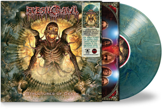 Fleshcrawl - Structures Of Death [Colored Vinyl] [Limited Edition] [New Vinyl]
