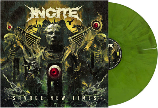 Incite - Savage New Times [LP Puke Green] [New Vinyl]