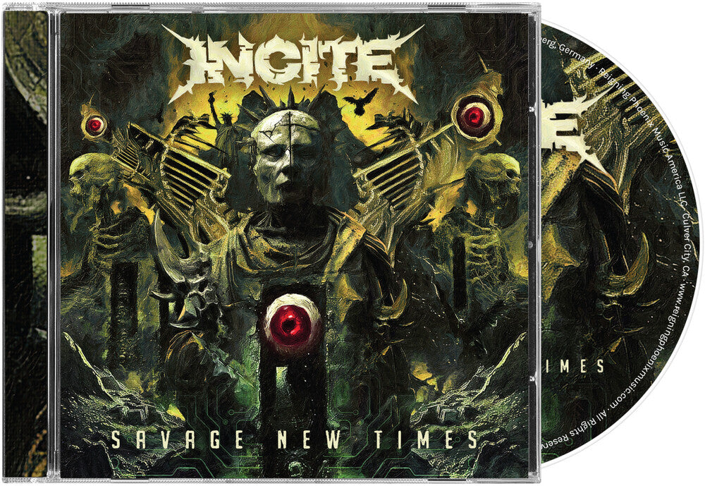 Incite - Savage New Times [Compact disc] [New CD]