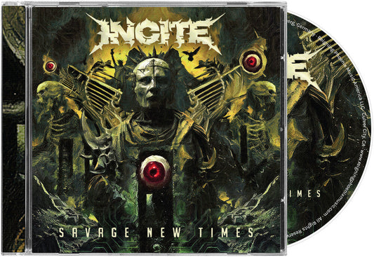 Incite - Savage New Times [Compact disc] [New CD]