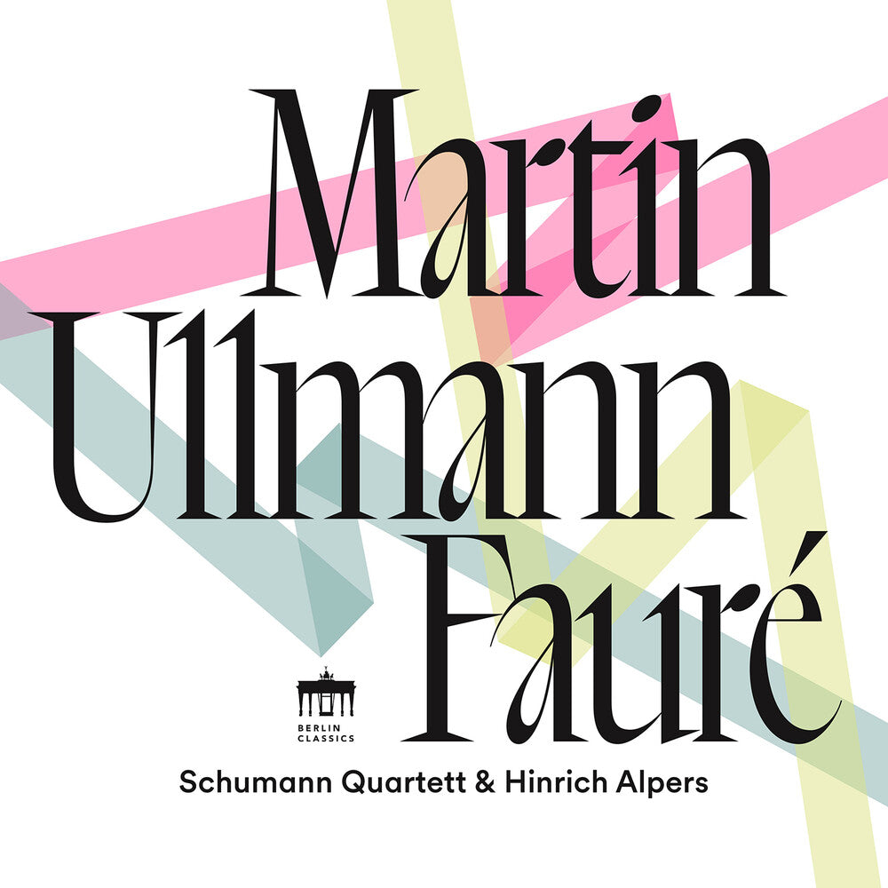 Schumann Quartett - Martin Ullmann & Faure [CD] [New CD]