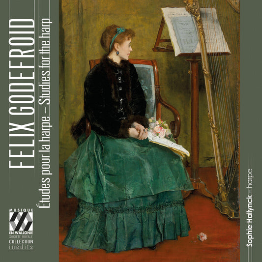 Sophie Hallynck - Felix Godefroid: Studies For The Harp [CD] [New CD]