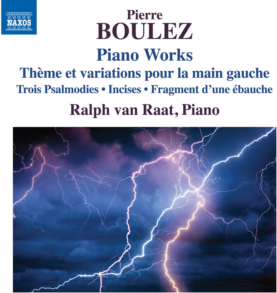 Ralph Raat  Van - Boulez: Pno Works [CD] [New CD]
