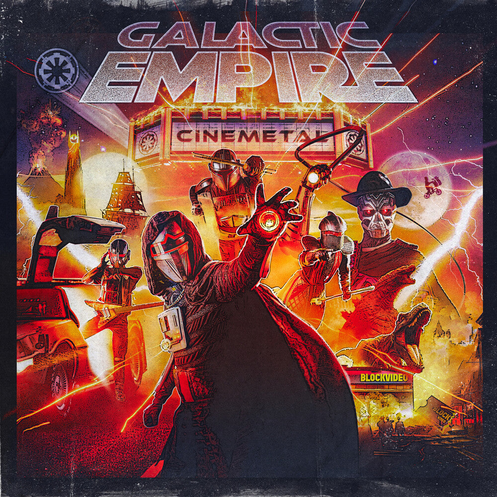 Galactic Empire - Cinemetal [Indie Exclusive Red/Yellow/Blue] [New Vinyl]
