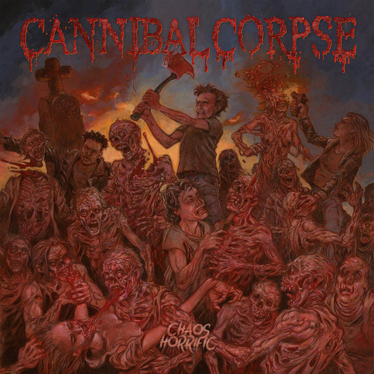 Cannibal Corpse - Chaos Horrific (Blue) [Colored Vinyl] (Smok) [New Vinyl]