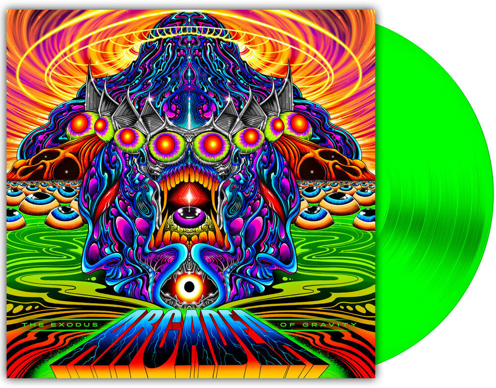 Arcadea - The Exodus of Gravity [Neon Green LP] [New Vinyl]