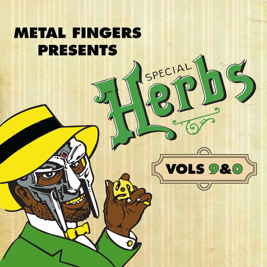 MF DOOM - Metal Fingers Presents: Special Herbs Vol. 9 & 0 [Evergreen 2xLP] [New Vinyl]