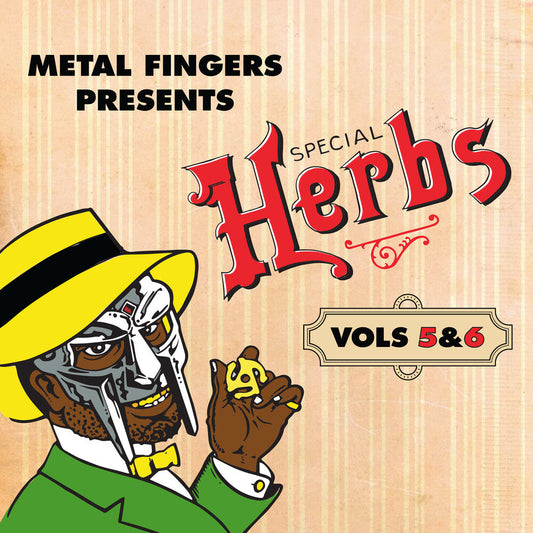 MF DOOM - Metal Fingers Presents: Special Herbs Vol. 5 & 6 [Apple Red 2xLP] [New Vinyl]