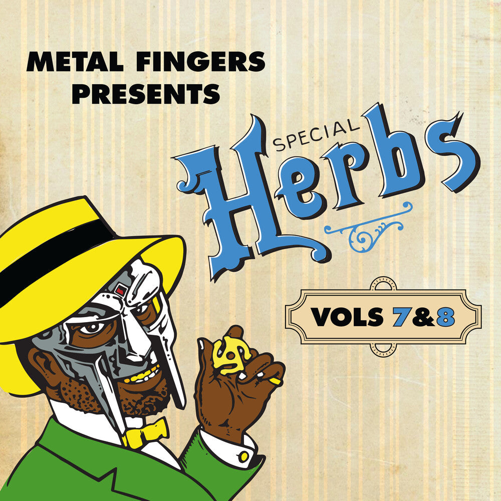 MF DOOM - Metal Fingers Presents: Special Herbs Vol. 7 & 8 [Sky Blue 2xLP] [New Vinyl]